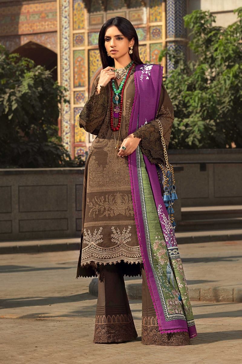 H202-0012A-BQ | Sana Safinaz | Mahay Winter'20