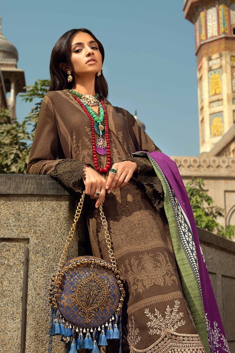 H202-0012A-BQ | Sana Safinaz | Mahay Winter'20
