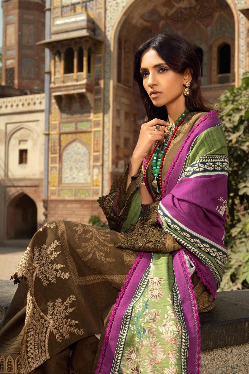 H202-0012A-BQ | Sana Safinaz | Mahay Winter'20