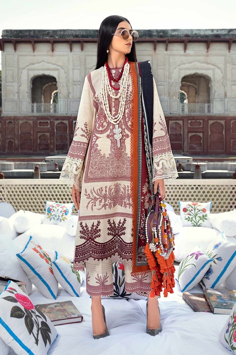 H202-0012B-BQ | Sana Safinaz | Mahay Winter'20