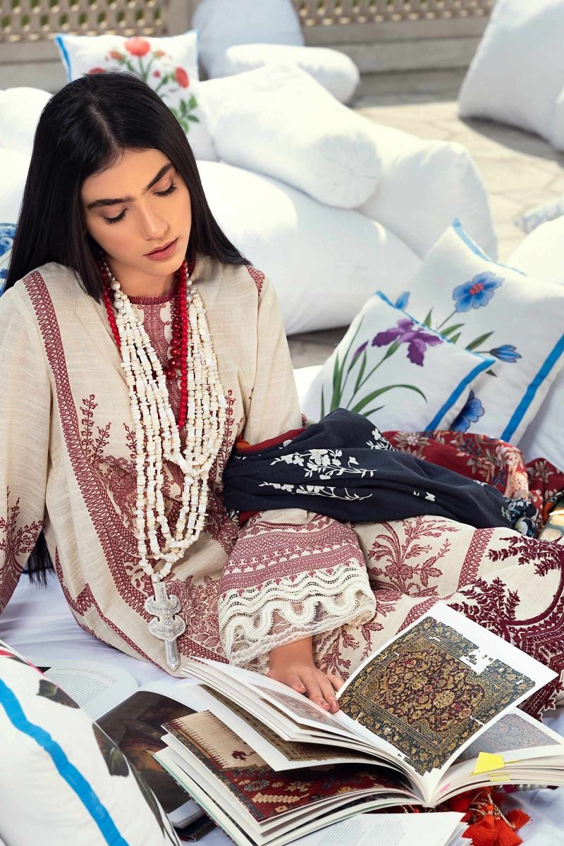 H202-0012B-BQ | Sana Safinaz | Mahay Winter'20