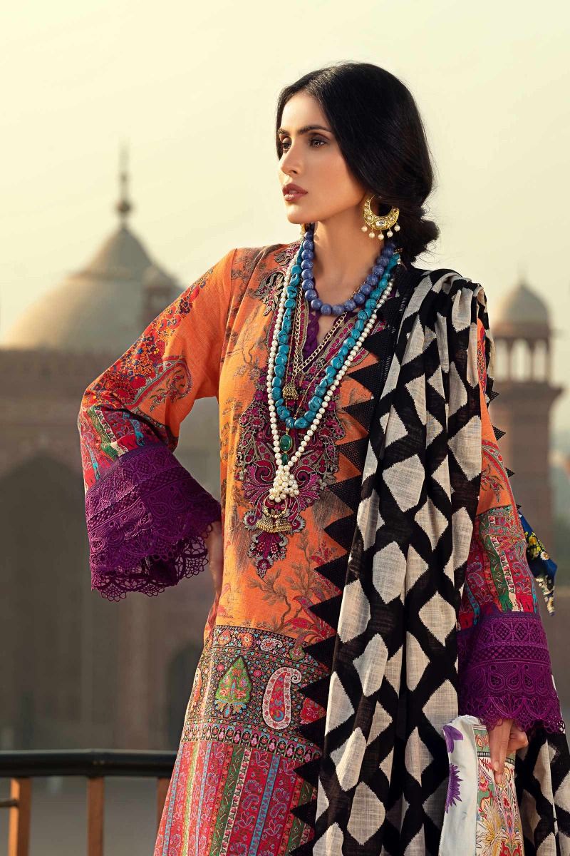 H202-01A-BQ | Sana Safinaz | Mahay Winter'20