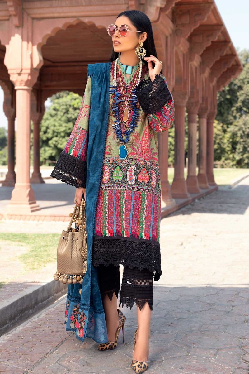 H202-01B-BQ | Sana Safinaz | Mahay Winter'20