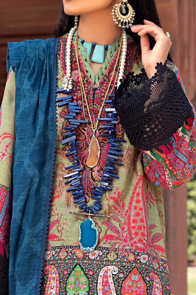H202-01B-BQ | Sana Safinaz | Mahay Winter'20