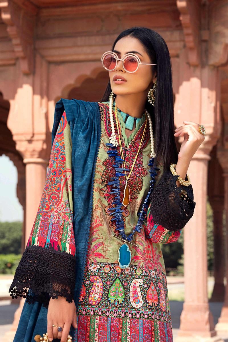 H202-01B-BQ | Sana Safinaz | Mahay Winter'20