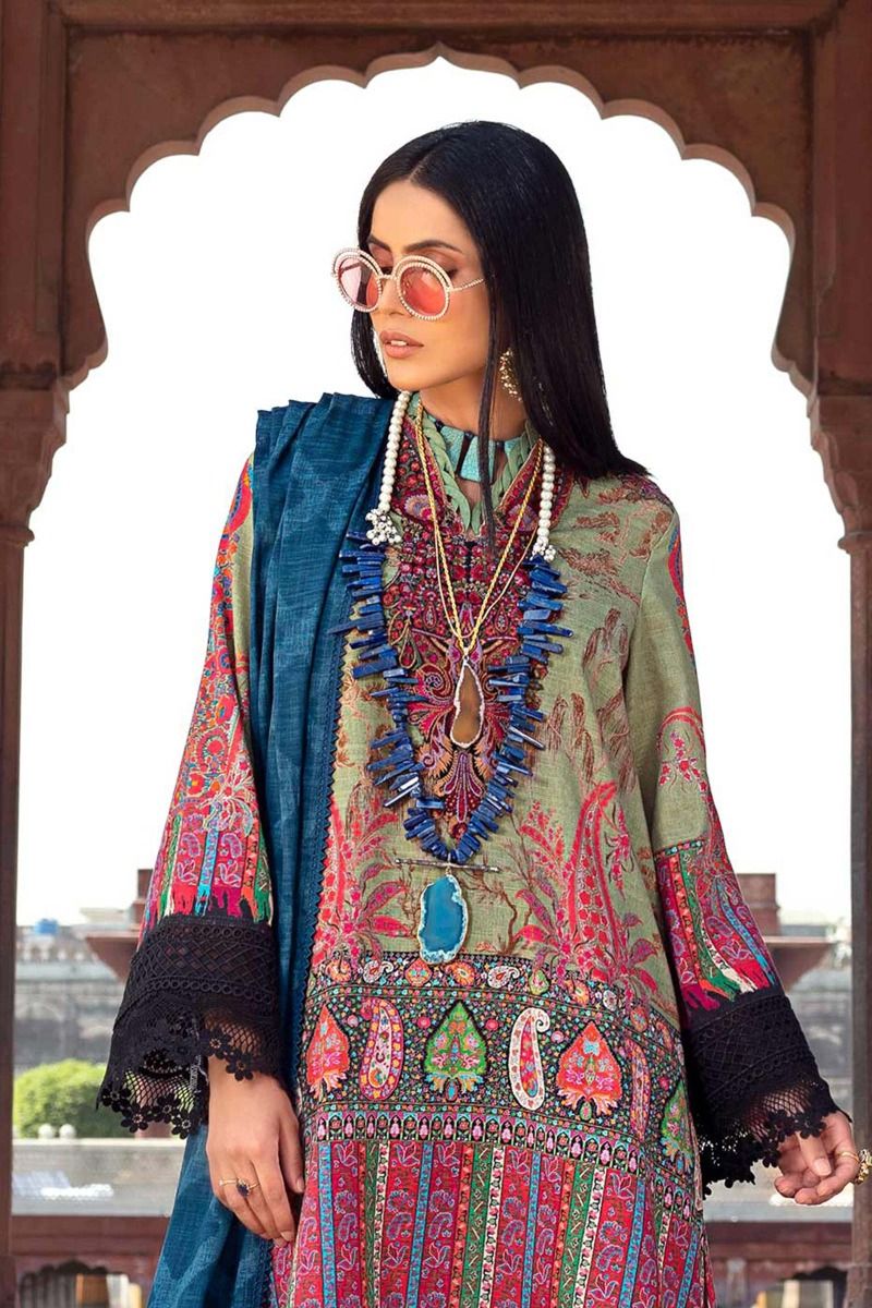 H202-01B-BQ | Sana Safinaz | Mahay Winter'20