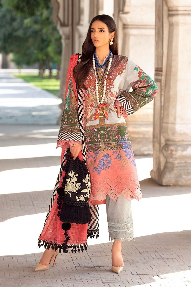 H202-02A-Q | Sana Safinaz | Mahay Winter'20
