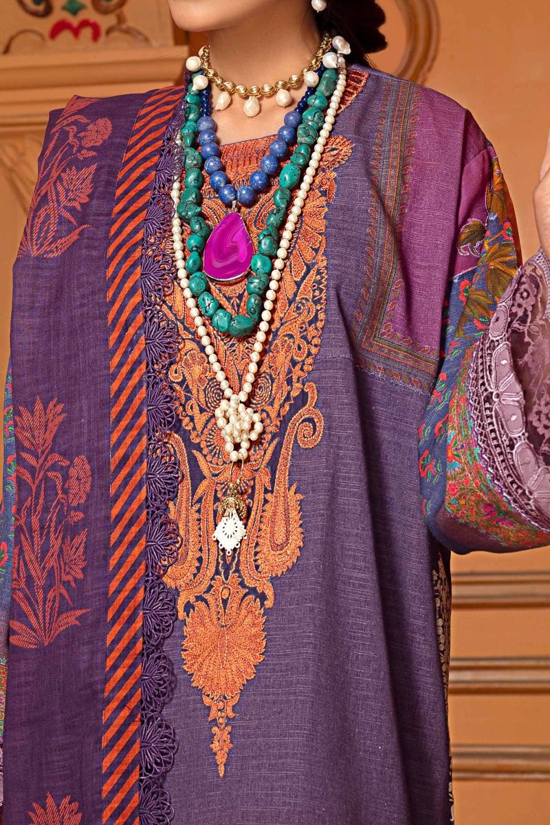 H202-03A-BQ | Sana Safinaz | Mahay Winter'20