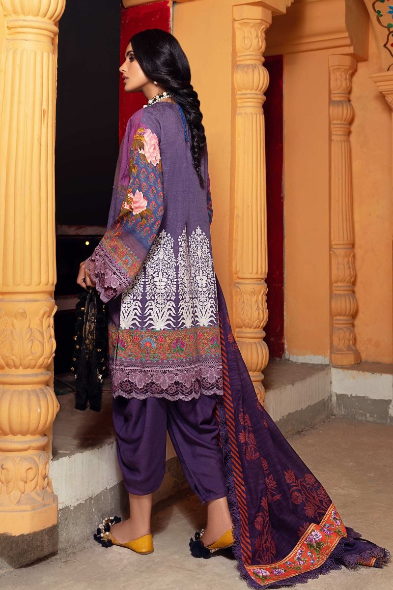 H202-03A-BQ | Sana Safinaz | Mahay Winter'20