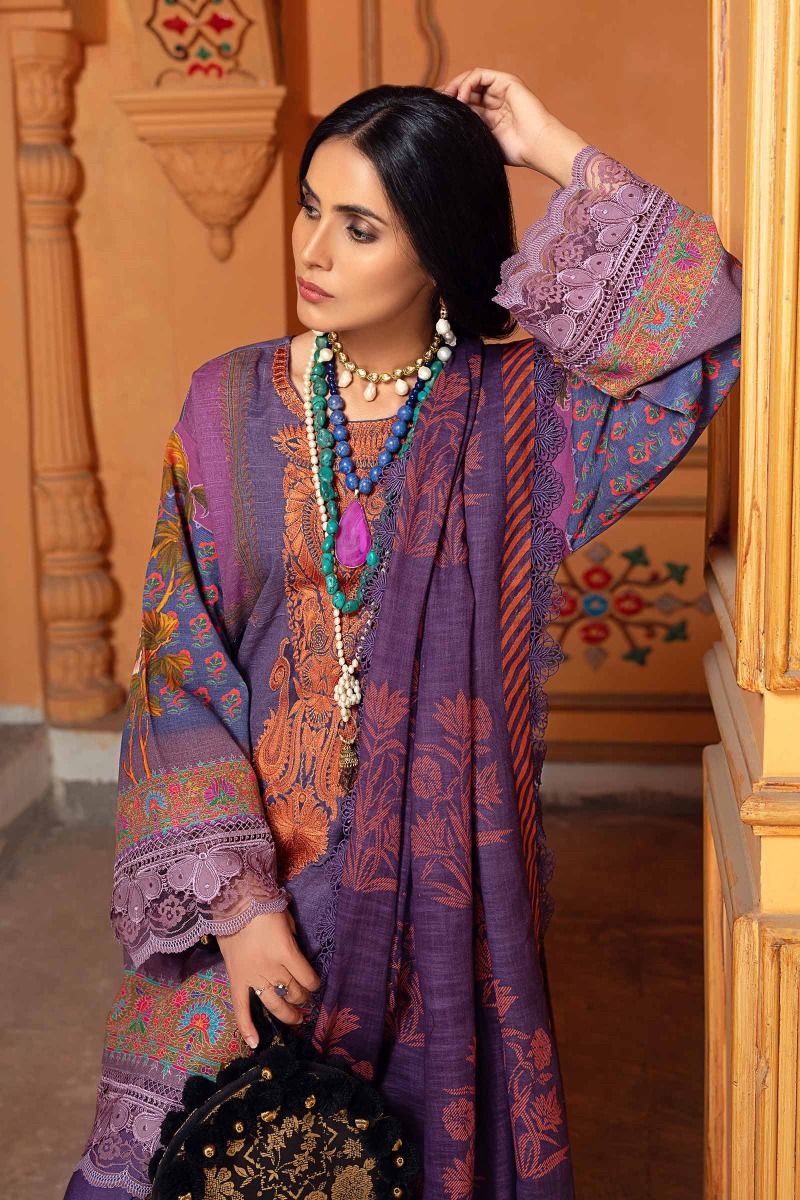 H202-03A-BQ | Sana Safinaz | Mahay Winter'20