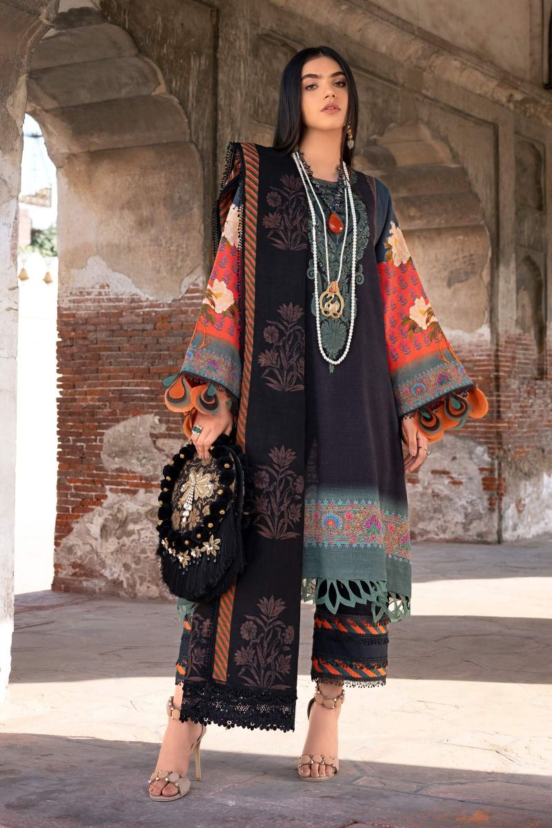 H202-03B-BQ | Sana Safinaz | Mahay Winter'20