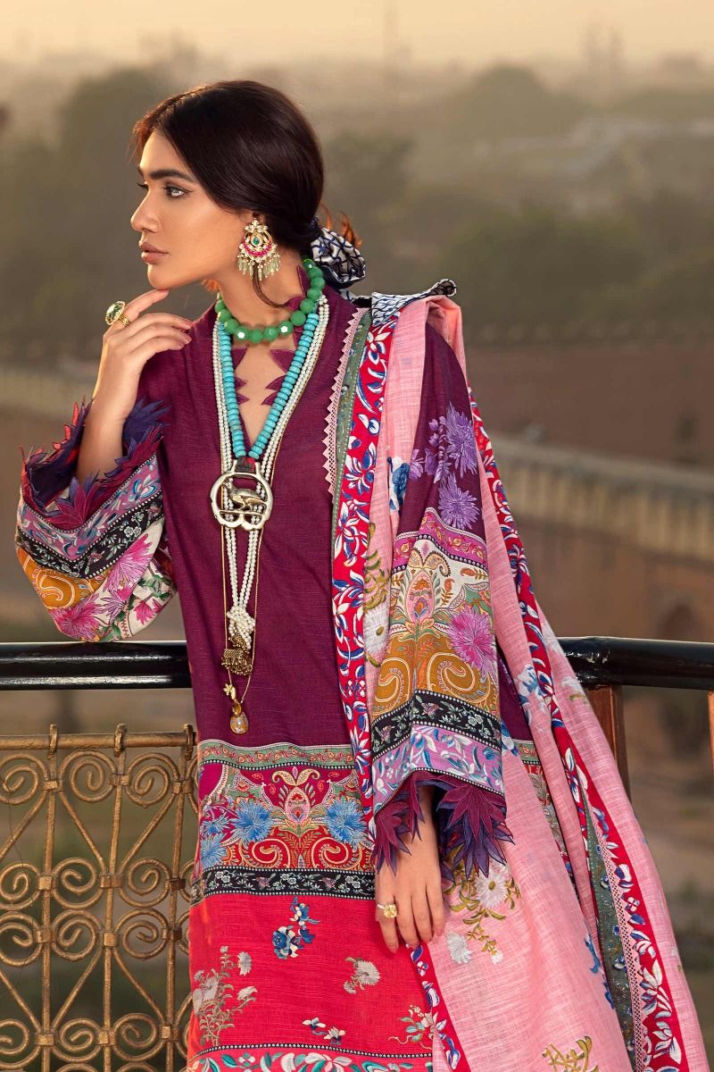 H202-06A-Q | Sana Safinaz | Mahay Winter'20