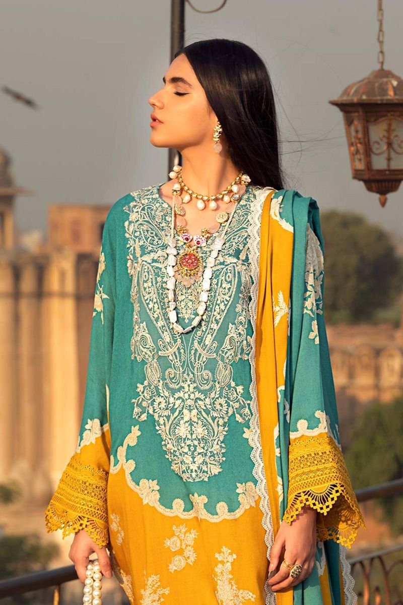 H202-07A-BG | Sana Safinaz | Mahay Winter'20