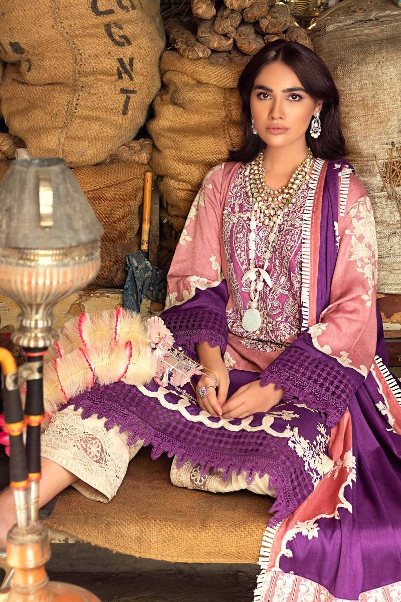 H202-07B-BG | Sana Safinaz | Mahay Winter'20
