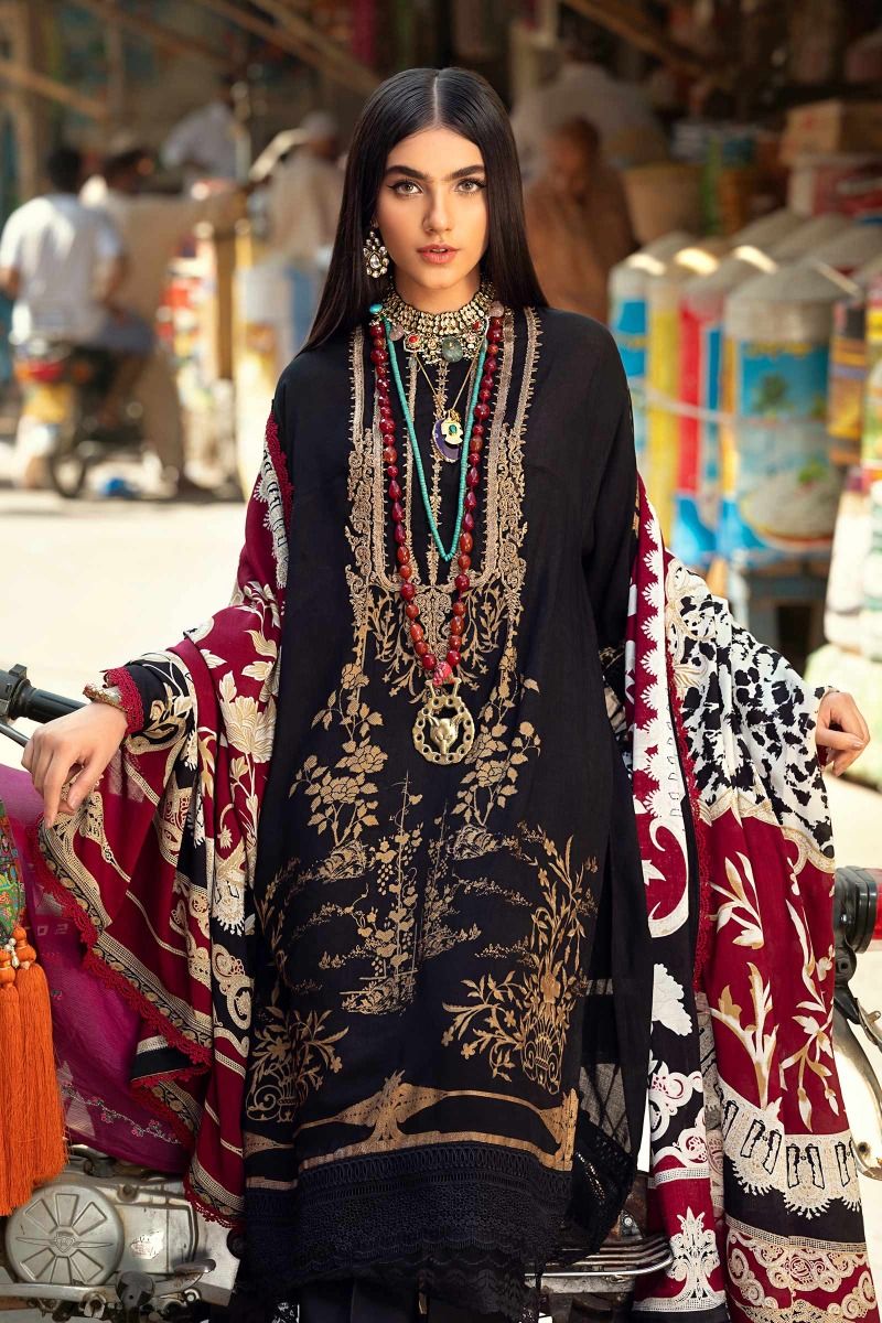 H202-08A-CG | Sana Safinaz | Mahay Winter'20