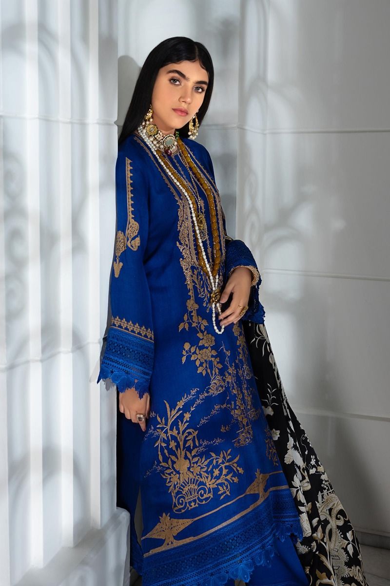 H202-08B-CG | Sana Safinaz | Mahay Winter'20