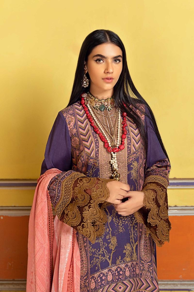 H202-09A-BG | Sana Safinaz | Mahay Winter'20