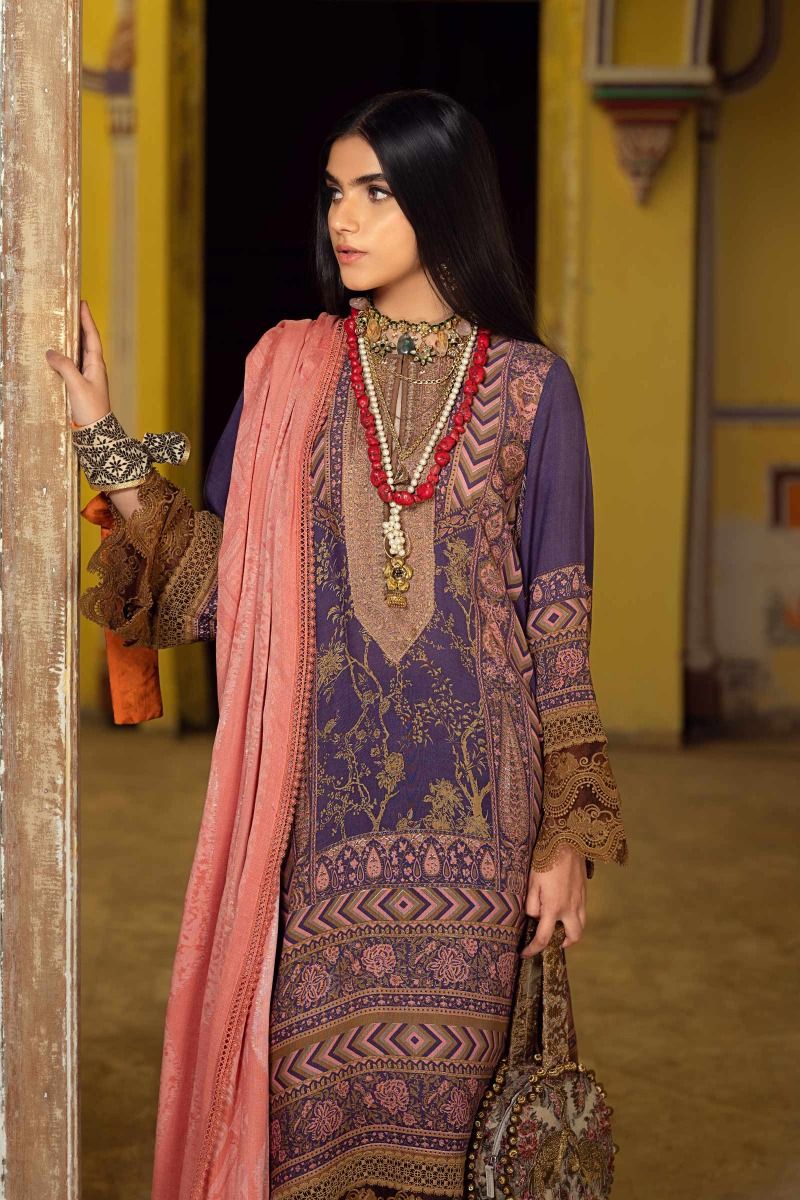 H202-09A-BG | Sana Safinaz | Mahay Winter'20