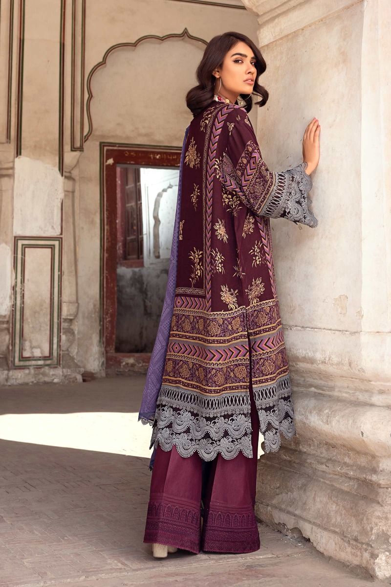 H202-09B-BG | Sana Safinaz | Mahay Winter'20