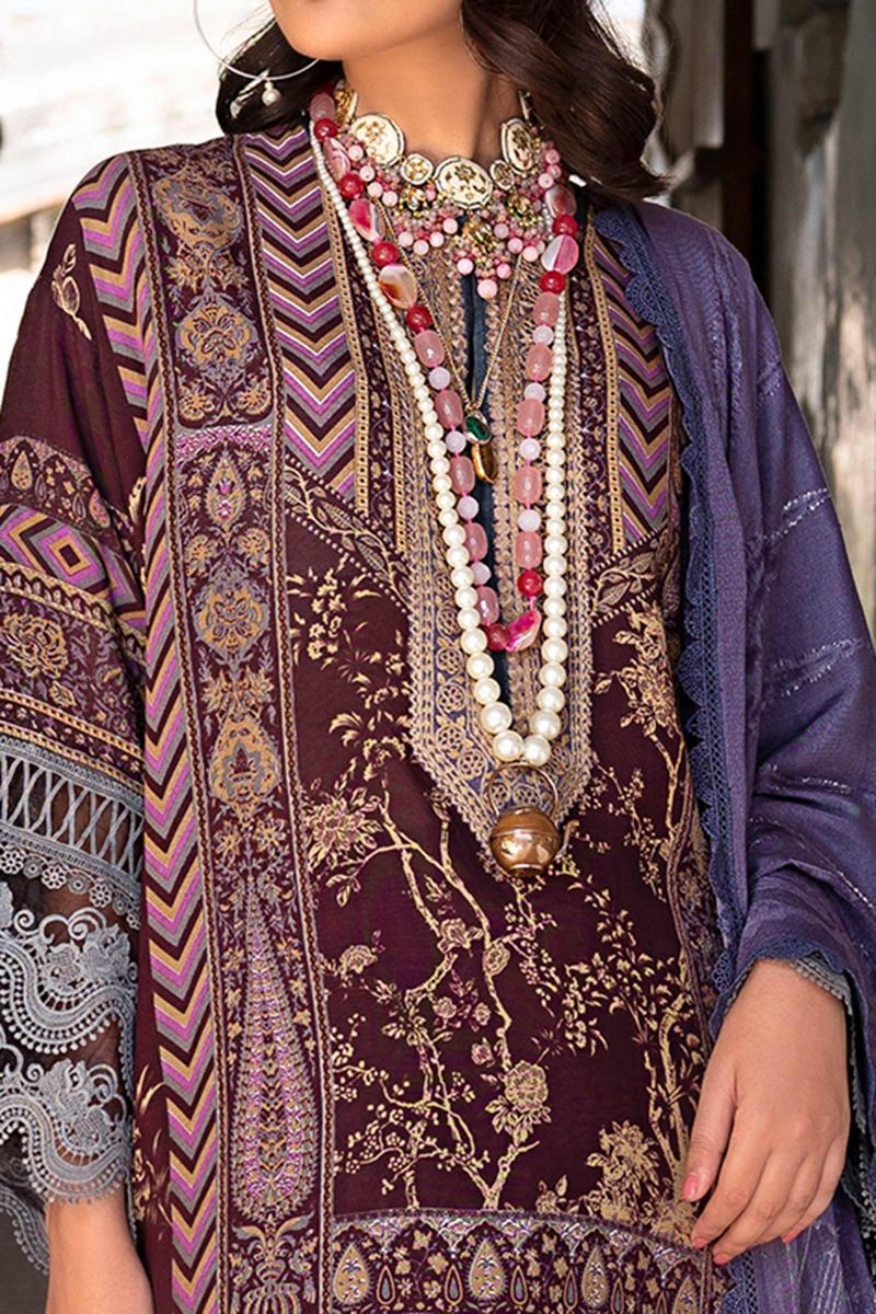 H202-09B-BG | Sana Safinaz | Mahay Winter'20