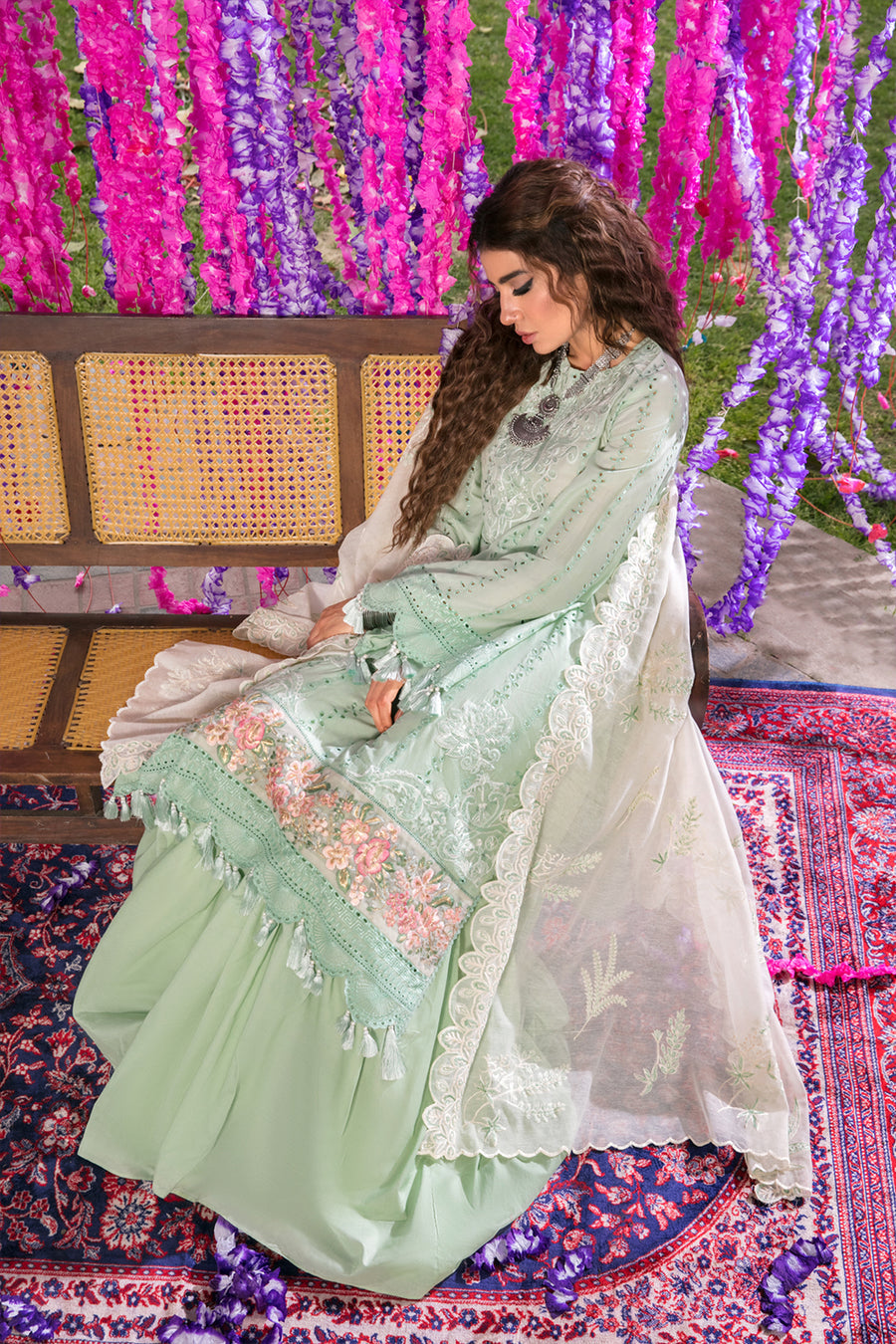 Bia | Saira Rizwan × Ittehad | Luxury Lawn 2022