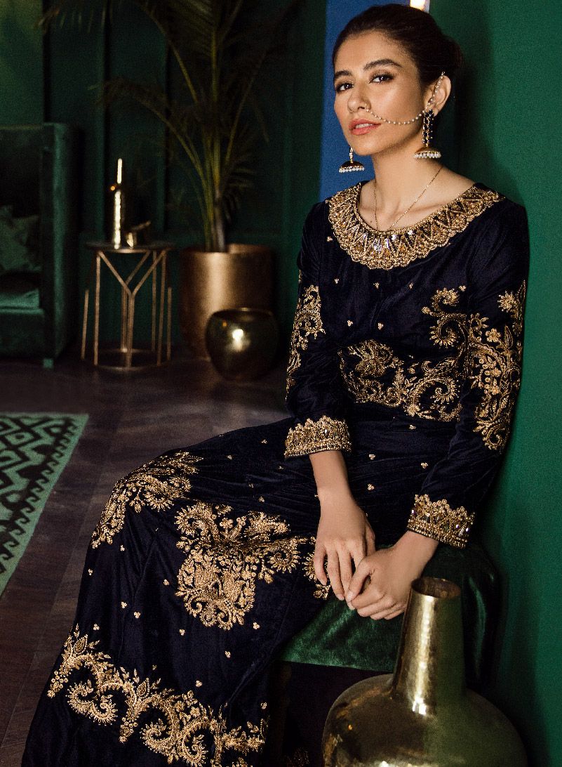 IFV - 05 Midnight 3PC (Iznik Festive Velvet'19)