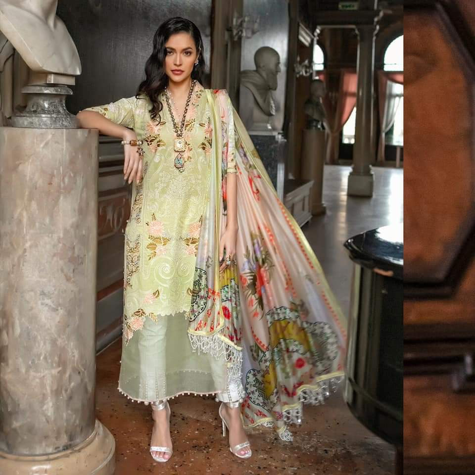 Cancello 16-B (3Pc) Sana Safinaz Luxury Lawn