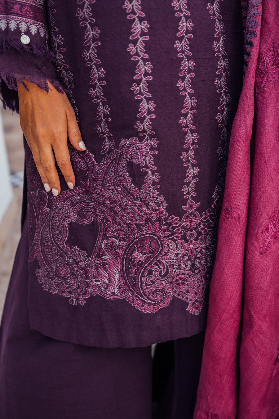Bnafsh | Saira Rizwan × Ittehad | Unstitched Winter Collection 2021