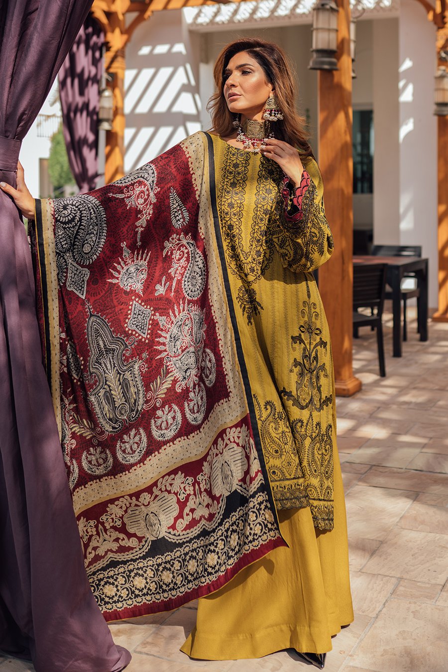 Zareen | Saira Rizwan × Ittehad | Unstitched Winter Collection 2021