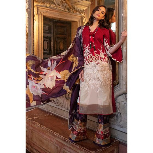 Cineserie 12-A (3Pc) Sana Safinaz Luxury Lawn