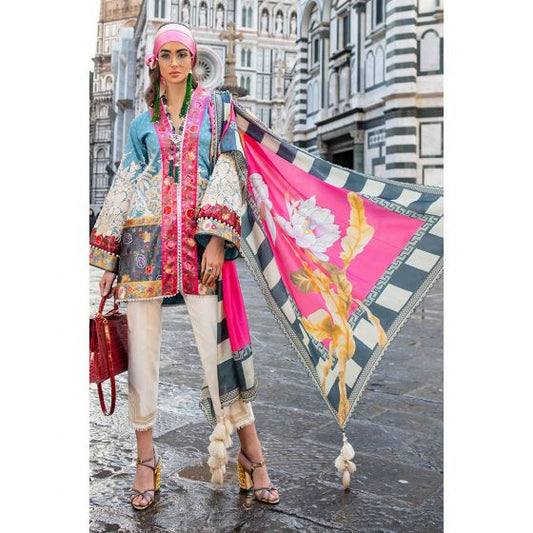 Cinese 12-B (3Pc) Sana Safinaz Luxury Lawn