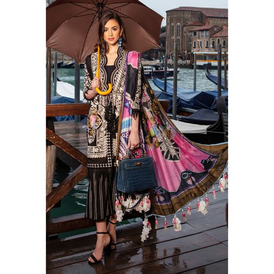 Spagnolo 14-A (3Pc) Sana Safinaz Luxury Lawn