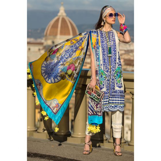 Catalogna 14-B (3Pc) Sana Safinaz Luxury Lawn