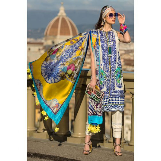 Catalogna 14-B (3Pc) Sana Safinaz Luxury Lawn