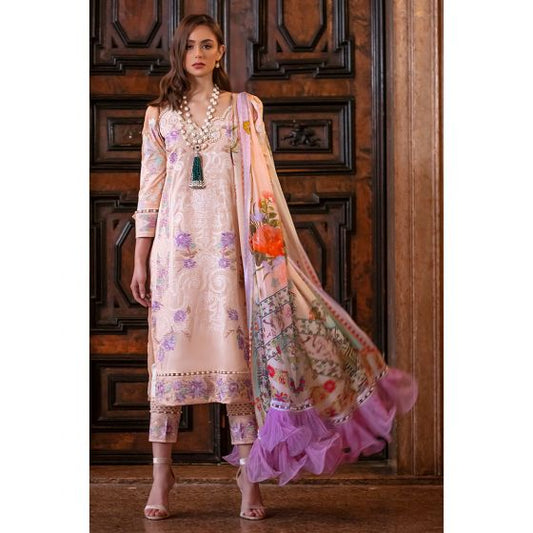 Giallo 16-A (3Pc) Sana Safinaz Luxury Lawn