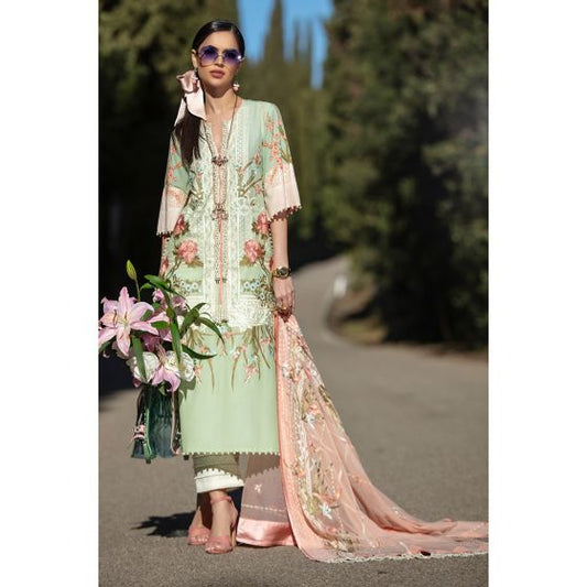 Pistacchio 6-B (3Pc) Sana Safinaz Luxury Lawn