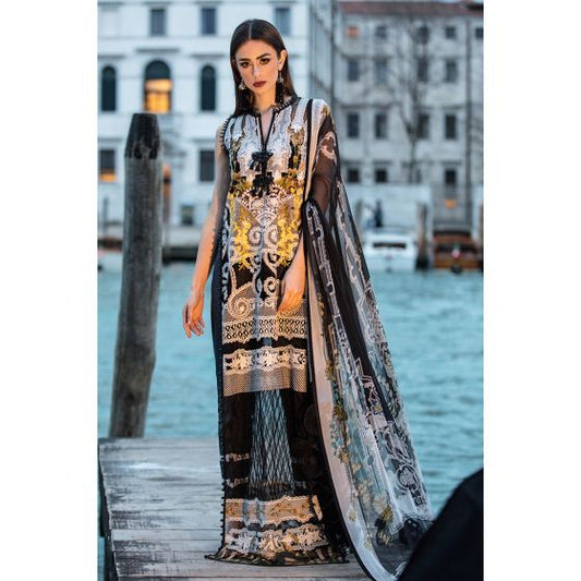 Venezia 7-A (3Pc) Sana Safinaz Luxury Lawn