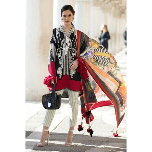 Marochino 9-A (3Pc) Sana Safinaz Luxury Lawn