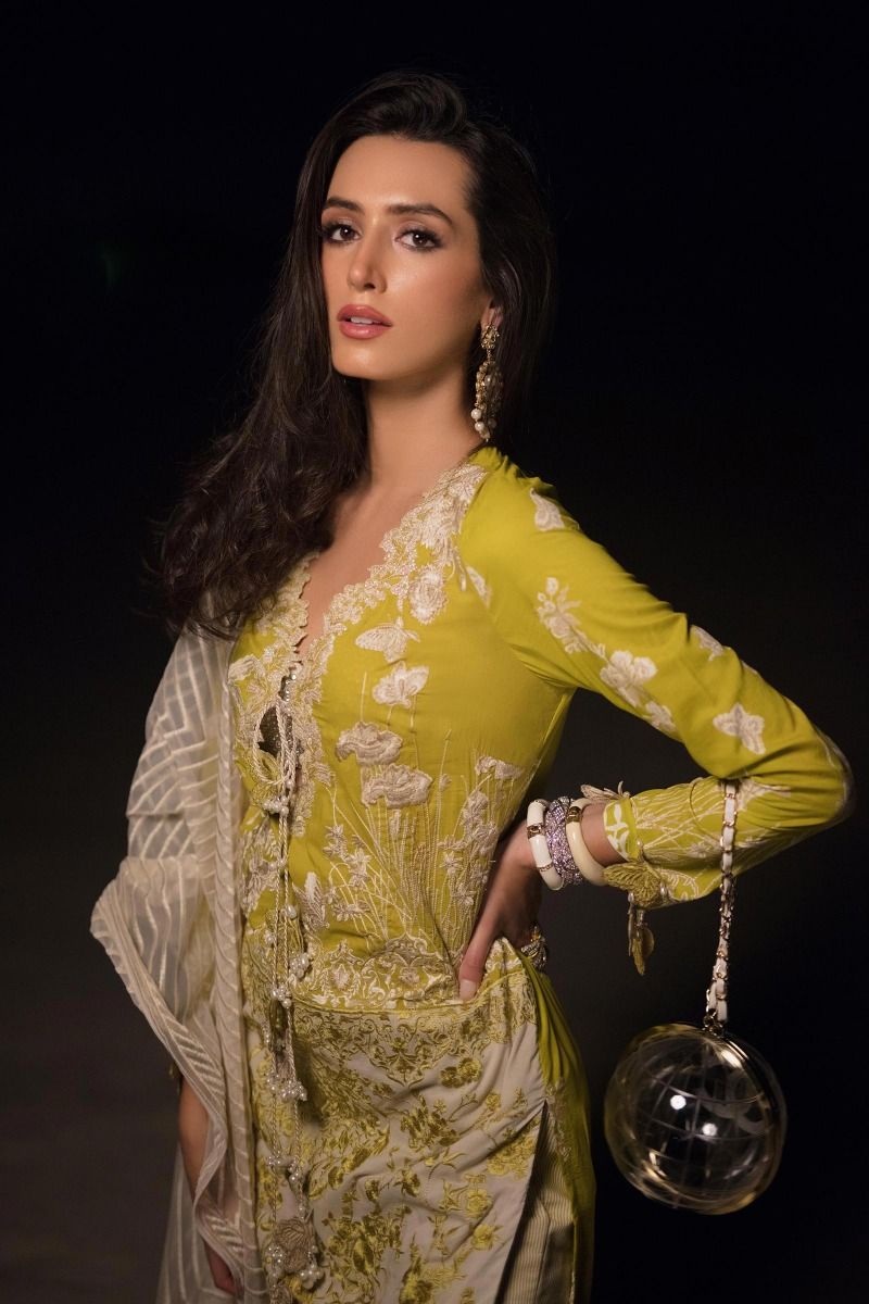 L201-010B-CJ (3Pcs) | Sana Safinaz | Luxury Lawn'20
