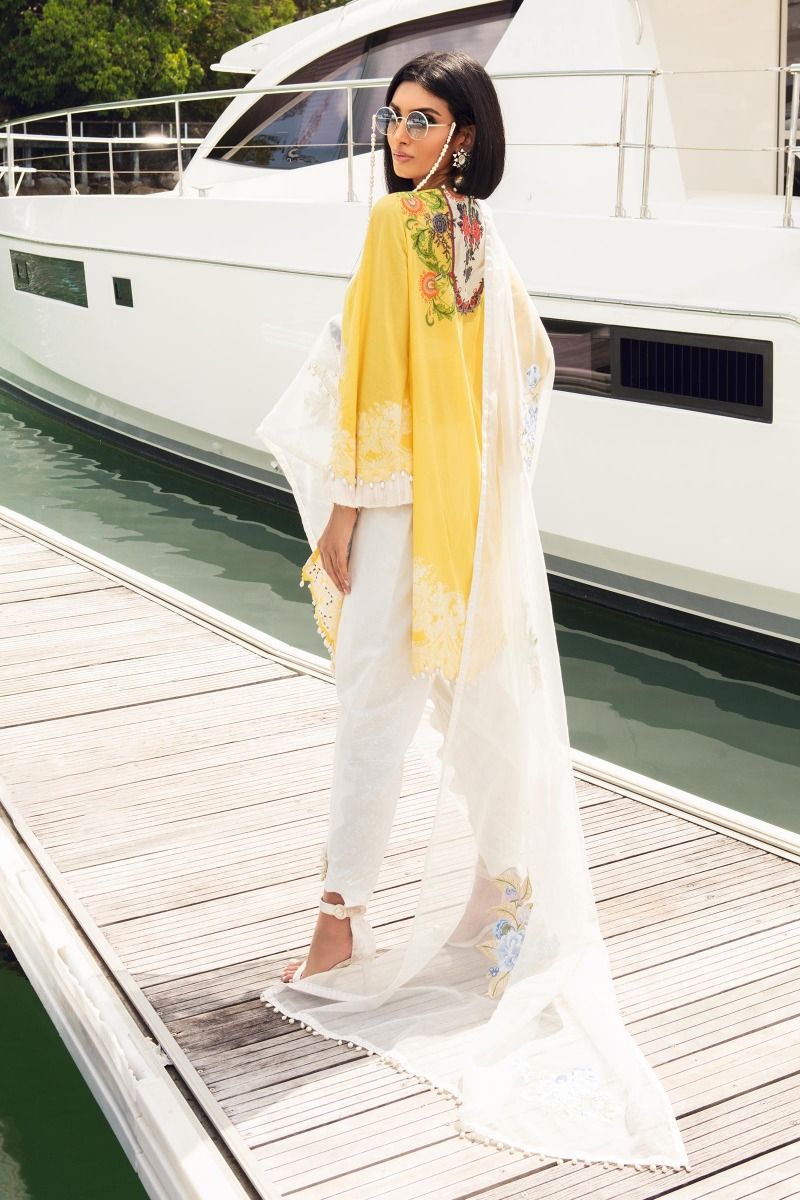 L201-011A-CI (3Pcs) | Sana Safinaz | Luxury Lawn'20