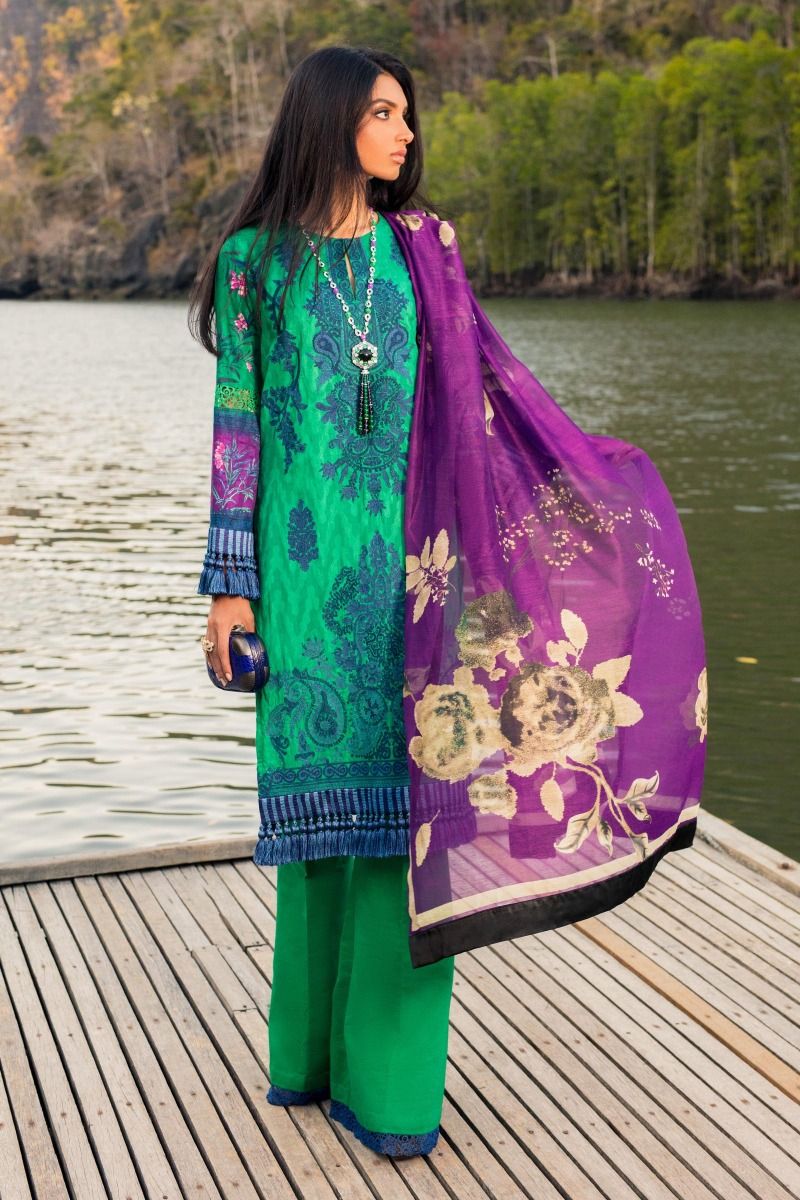 L201-013A-AR (3Pcs) | Sana Safinaz | Luxury Lawn'20