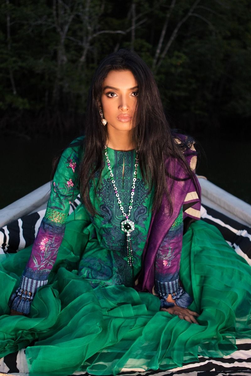 L201-013A-AR (3Pcs) | Sana Safinaz | Luxury Lawn'20