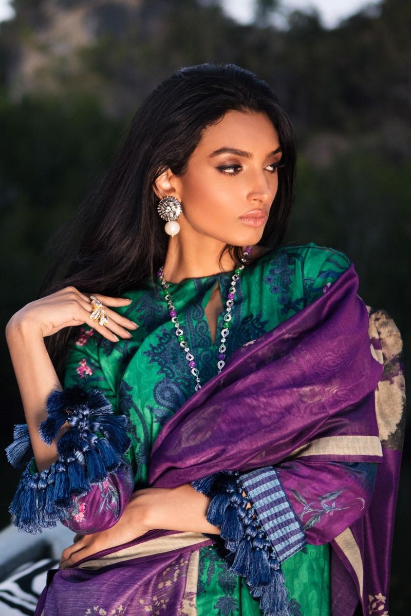 L201-013A-AR (3Pcs) | Sana Safinaz | Luxury Lawn'20