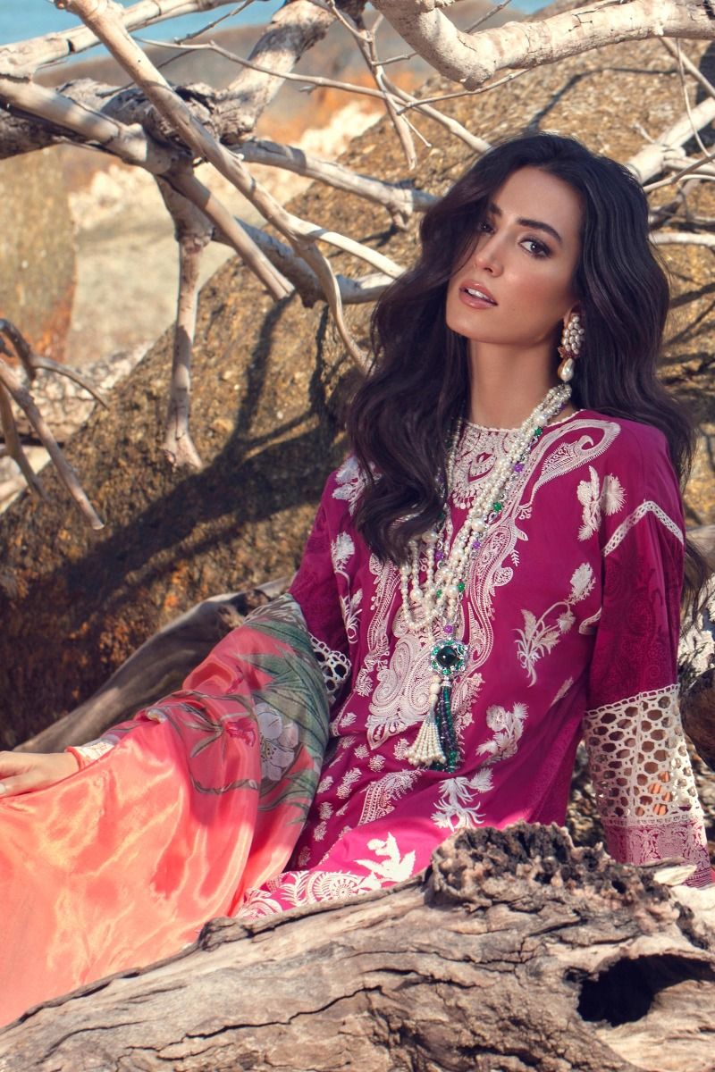 L201-014B-CL (3Pcs) | Sana Safinaz | Luxury Lawn'20