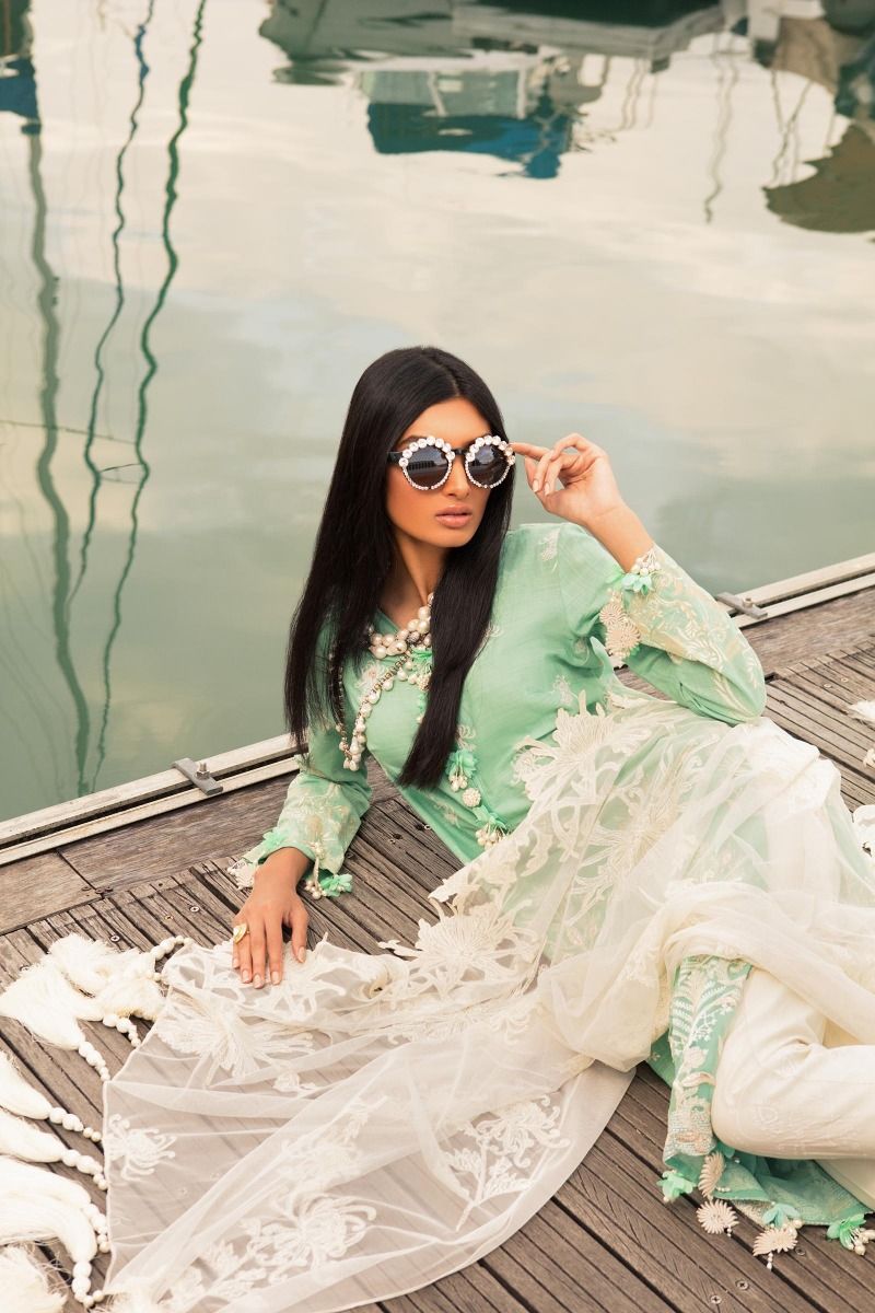 L201-015B-CJ (3Pcs) | Sana Safinaz | Luxury Lawn'20