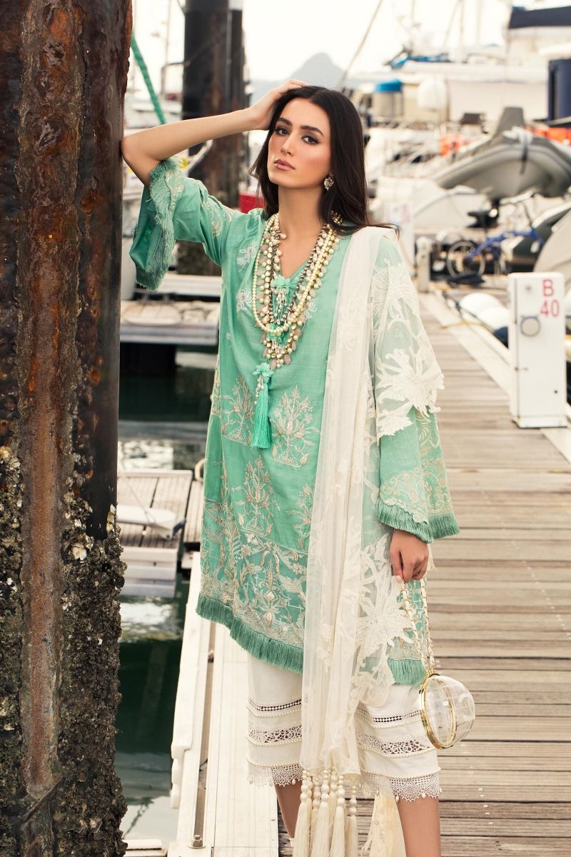 L201-015B-CJ (3Pcs) | Sana Safinaz | Luxury Lawn'20