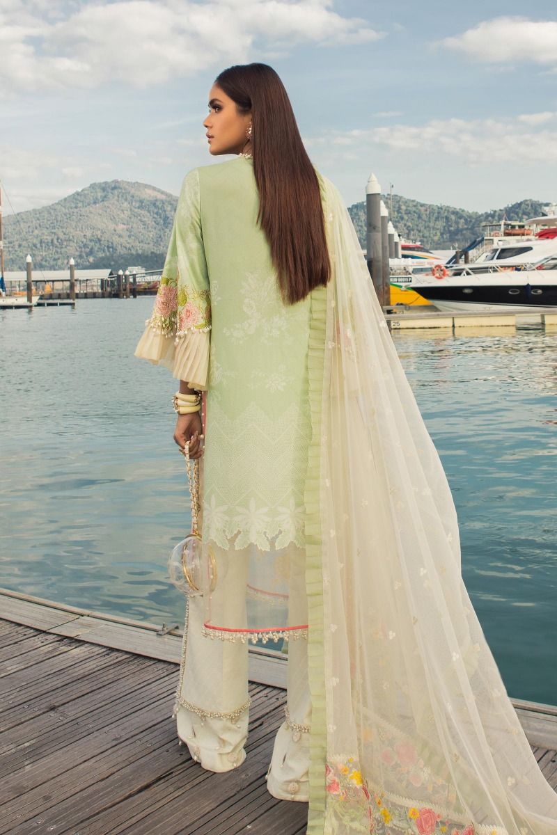 L201-001B-CJ (3Pcs) | Sana Safinaz | Luxury Lawn'20
