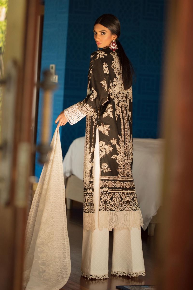 L201-005A-CI (3Pcs) | Sana Safinaz | Luxury Lawn'20
