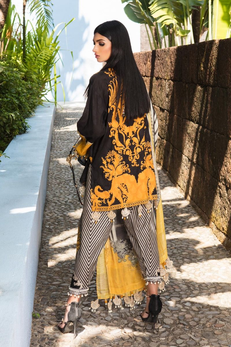 L201-007B-AR (3Pcs) | Sana Safinaz | Luxury Lawn'20