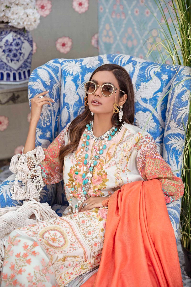 L211-006B-CL | Sana Safinaz | Luxury Lawn 2021